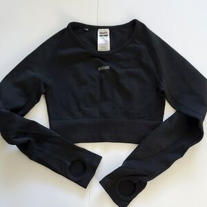 Gymshark Flex Sports Long Sleeve Crop Top XS